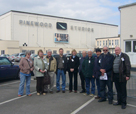 FEPS members outside Pinewood Studios